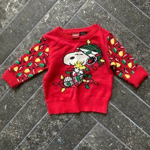 Snoopy Baby Ugly Christmas Sweater 3-6 months